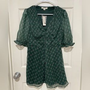 Francesa’s Green Mini Dress